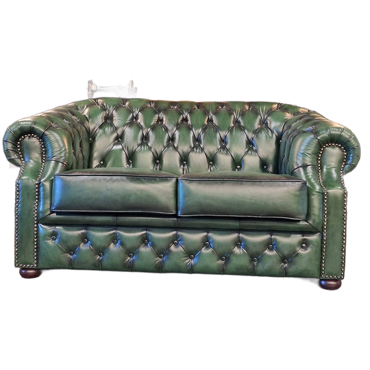 Chesterfield Charlston 2-zits - Antiek Groen 1