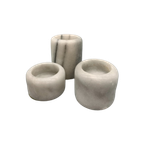 Set Vintage Marmer Theelichthouders 3 Stuks thumbnail 1