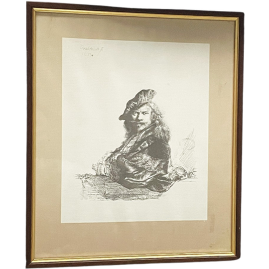 Rembrandt Van Rijn (1606-1669) - Zelfportret 1
