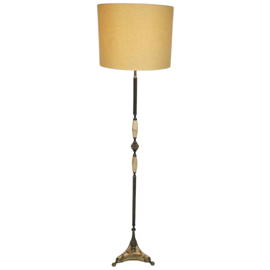 Hollywood Regency Stijl - Onyx - Vloerlamp - Mid Century Modern 1