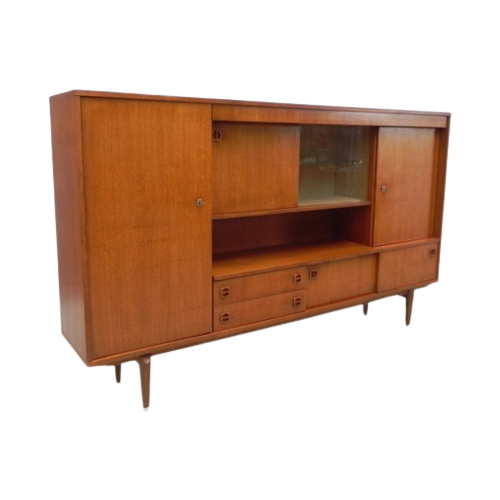 2,25 M Lange Vintage Highboard