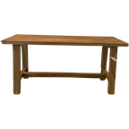 Bankje Hout, Teak Wooden Bench Nieuw thumbnail 1