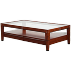 Prachtige Art Deco Salontafel Van Schuitema Uit De Decoforma Serie Met Een Glazen Blad En 4 Lades thumbnail 1