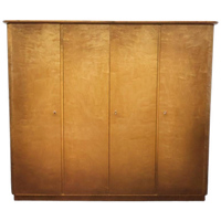 Vintage Kledingkast Jaren 50 4 Deurs