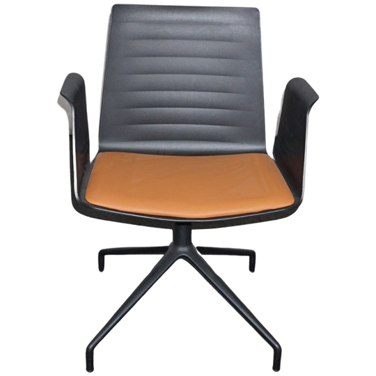Andreu World | Flex So1670 Fauteuil Aluminium Zwart 1