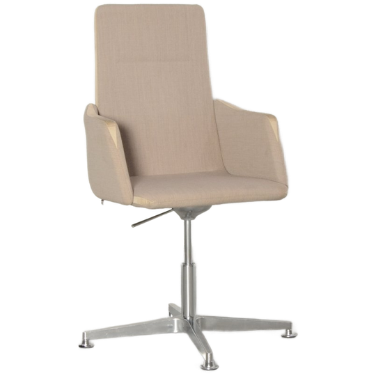 Ld Seating Harmony 832-ra-pra Designvergaderstoel, Taupe, Draaibaar Onderstel 1
