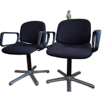 4 Wilkhaen Bureaustoelen(mogelijk 5)