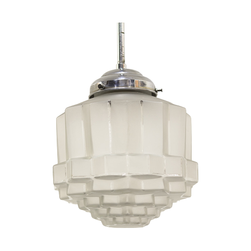 Antieke Art-Deco Hanglamp