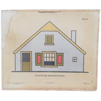 Schoolplaat Stichtsche Boerenwoning
