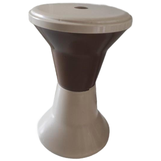 Vintage Kruk Tamtam Jaren 70 Bruin Beige 1
