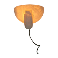 Art Deco Revival Albast Wandlamp