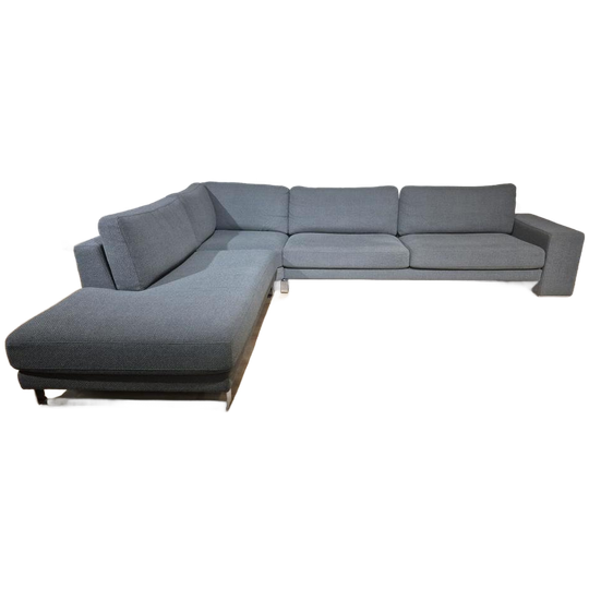 Rolf Benz Ego - Hoekbank - Grijs - Stof - Design - Topstaat 1