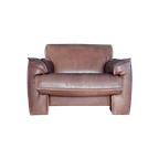 Buffalo Leather Chair By Leolux. thumbnail 1