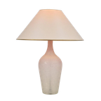 Xl Vintage Fles Tafellamp Vloerlamp Frosted Glas Italië '70 thumbnail 1