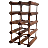 Richard Nissen Wijnrek – Teak – Deens Design - 9 Flessen