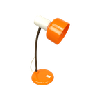 Vintage Bureaulamp Oranje thumbnail 1