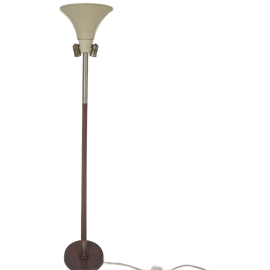Giso Gispen Stijl Wenge Vloerlamp Design Vintage 1