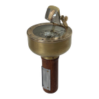 Antique - Nautical Hand-Held Magnetic Bearing Compass H. Browne Sestrel thumbnail 1