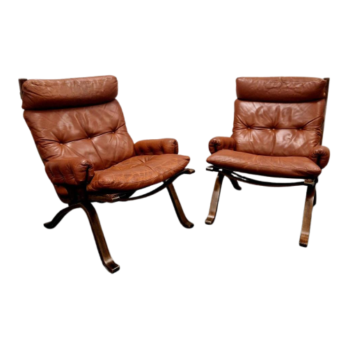 Set Van 2 Vintage Fauteuils Westnova Lounge Set Jaren 60