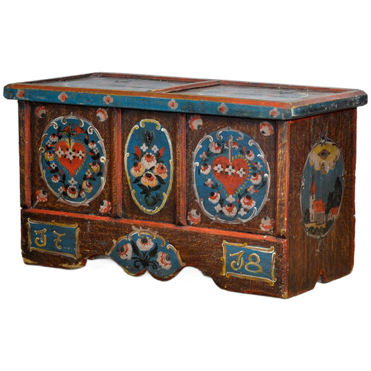 Folk Art Bruidskist, Anno 1718 1