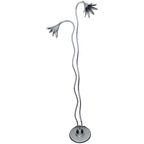Unieke Vintage Metalen Vloerlamp Fleur France ‘60 thumbnail 1