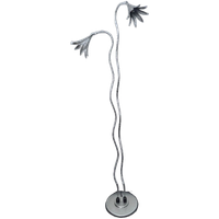 Unieke Vintage Metalen Vloerlamp Fleur France ‘60