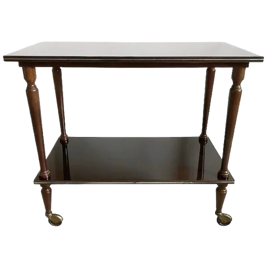 Vintage Barcart Trolley Cocktail Thee Entertainmentkar Keuken Eiland 1950’s 1