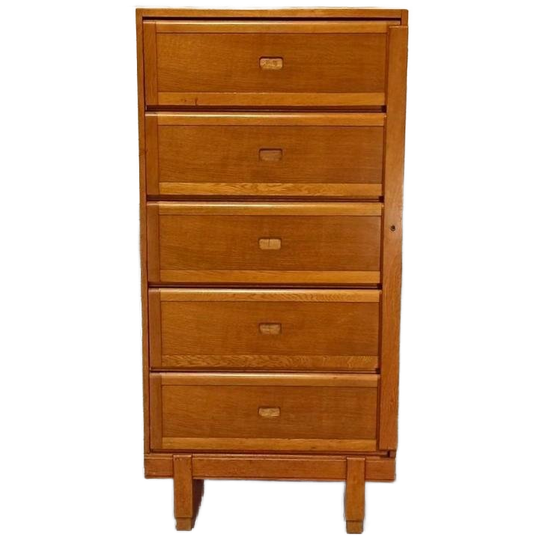 Vintage Mid Century Massief Eiken Kast, Raf Staverton 1
