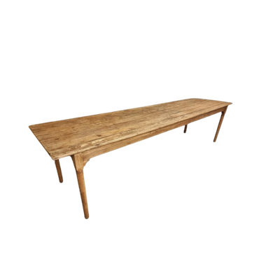 Antieke Tafel Xxl Landelijke Eettafel 82X320 Cm Eettafel Landelijk