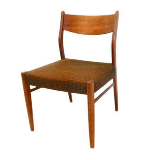 Retro Vintage Stoel Eetkamerstoel Jaren 60 Design Teak 1