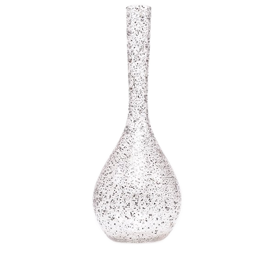 Scandinavische Vaas Met Ijzerschaafsel Decor, Jaren 60 1