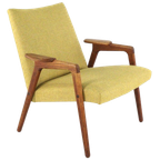 Pastoe Ruster Door Yngve Ekstrom Fauteuil Vintage Gestoffeerd thumbnail 1