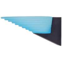 Postmoderne Wandlamp Mazzega Murano Glas Italië ´80 Blauw