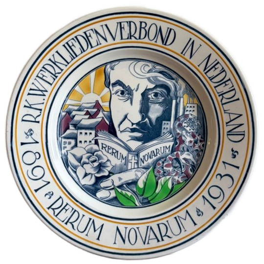 Prachtig Vormgegeven In Typische Jaren 30-stijl Bord! 1