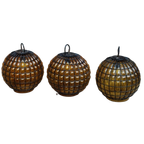 Hanglamp, Philips Npd 134 Caged Glass Pendant (3) thumbnail 1