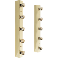 Set Van 2 Messing Spiegellampen 70293