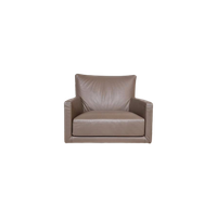 Montis Impala - Draaifauteuil - Bruin - Leder - Design