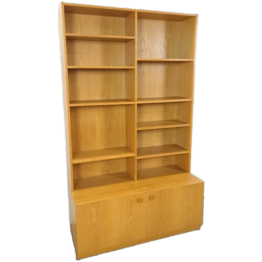 Hoge Lp Boekenkast Met Planken Uit Zweden 1