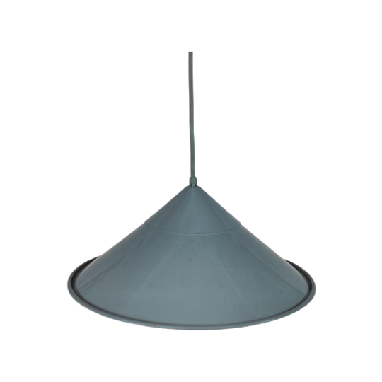 Vintage - Post Modern - Ufo Hanglamp - Louis Poulsen Stijl - Emaillen - 80's 1