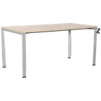 Ahrend 700 Bureau, Bladkleur Naar Keuze, 160 X 80 Cm, Hoogte Instelbaar D.M.V. Handslinger thumbnail 1