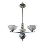 Aparte Art Deco 1930 Hanglamp Plafondlamp Lamp Frans thumbnail 1