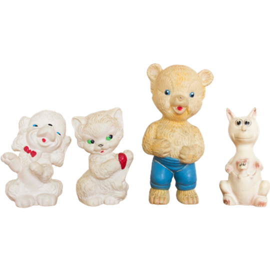 Set Van 4 Piepbeesten - <<<brand>>>, Italië 1