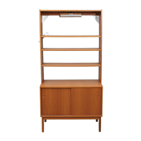 A Teak Bookshelfcabinet, 1950s60s.sweden 1
