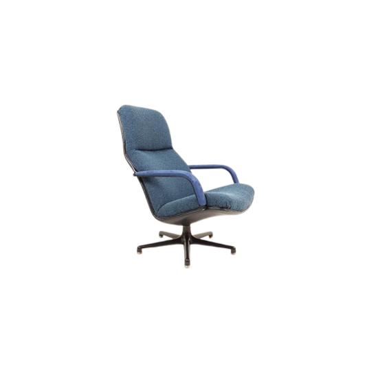 Artifort Swivel Chair Blue | F141 Geoffrey Harcourt Bureau 1