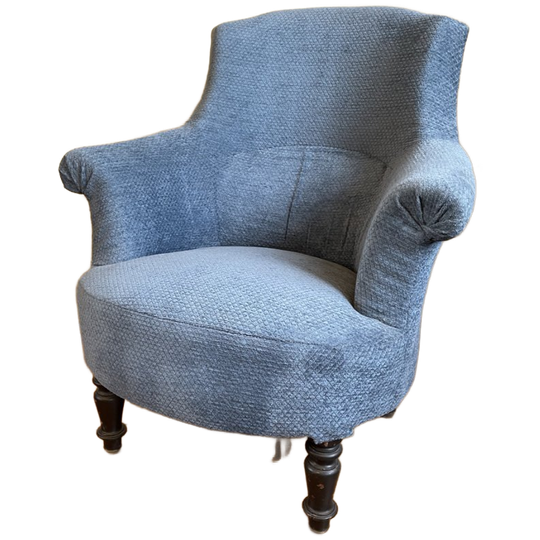 Fauteuil Damesstoel Stoel Biedermeier 1880 Frans Antiek 1