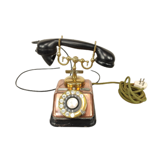 Oude Koperen Telefoon 1