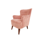 Vintage Artifort Fauteuil Roze | Theo Ruth Easy Chair thumbnail 1