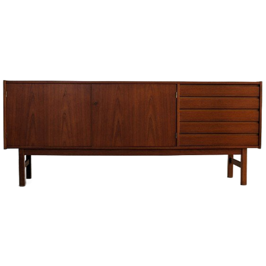 Vintage Sideboard | Dressoir | Jaren 60 | Zweden 1