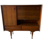 Retro Vintage Mid-century Dressoir,high-board,barkast thumbnail 1