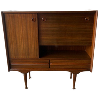 Retro Vintage Mid-century Dressoir,high-board,barkast